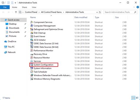 How To Open System Configuration In Windows10