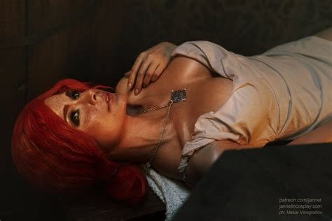 Jannet Incosplay Nude Triss Merigold Cosplay Leaked DirtyShip Com