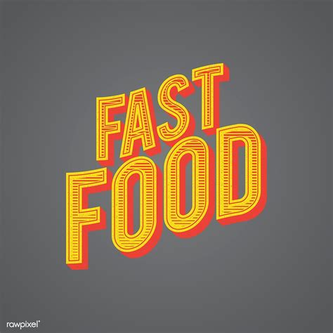 Fast Food Vector Free Image By Magic Green Sauce Sweet