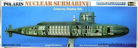 Revell 1261 Cut Away George Washington Class Polaris Missile Submarine