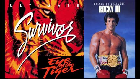 Survivor Eye Of The Tiger Remix Rocky Iii Soundtrack Youtube