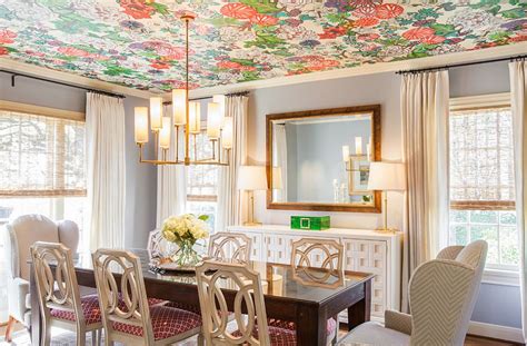 27 Splendid Wallpaper Decorating Ideas For The Dining Room