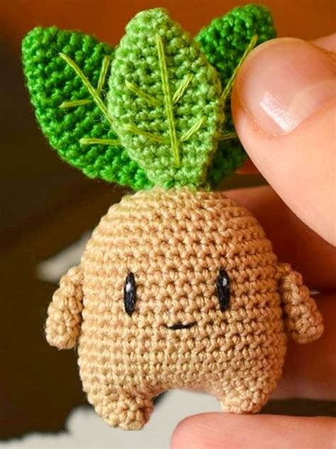 Crochet Harry Potter Mandrake Amigurumi Pattern Lovelycraft