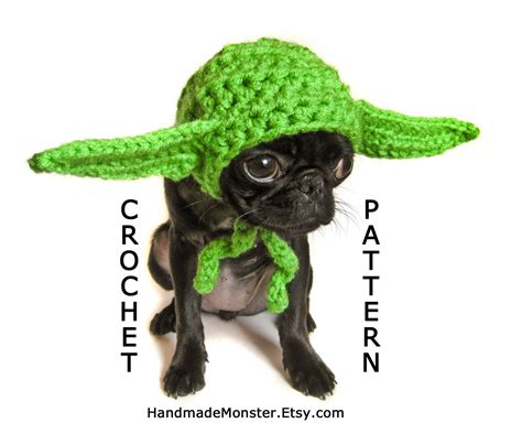 New Crochet Pattern Yoda Hat Crochet