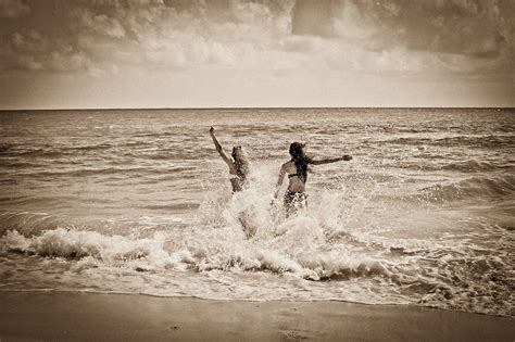 Girls Beach Ocean Free Photo On Pixabay Pixabay