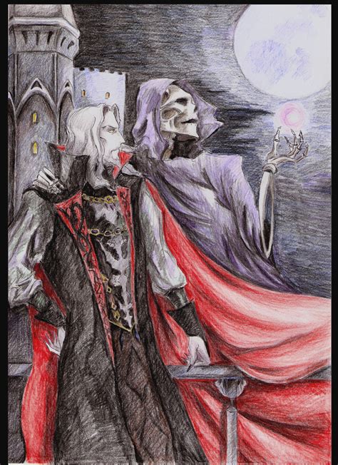 Dracula And Death By Chelovekman On Deviantart
