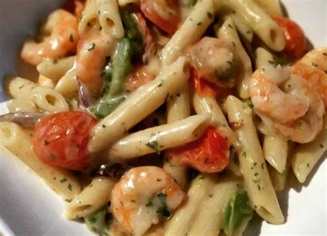 Ramadanrecepten nl Pasta met roomsaus garnalen en cherrytomaten