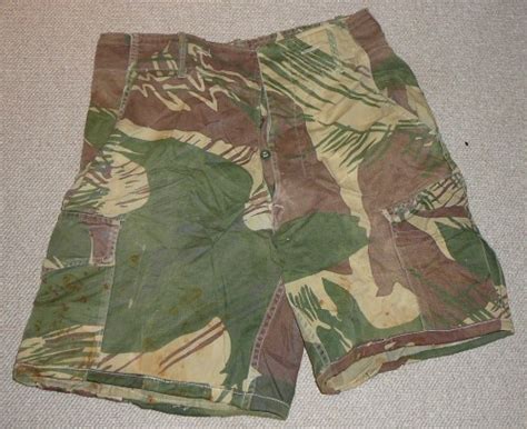 Uniforms Rhodesian Army Camo Shorts Was Sold For R50000 On 25 Dec At