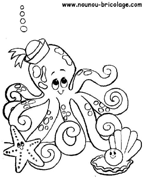 Coloriage Animaux marins #21983 (Animaux) – Dessin à colorier
