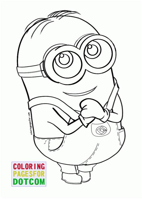 Free Printable Minions Coloring Pages Download Free Printable Minions