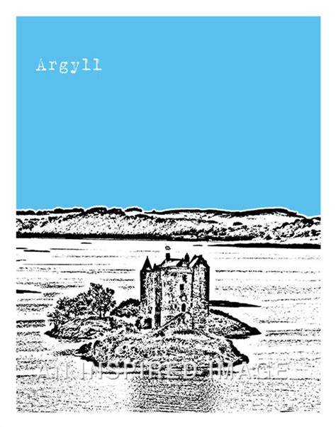 Argyll Poster Argyllshire Scotland United Kingdom Art Print Etsy