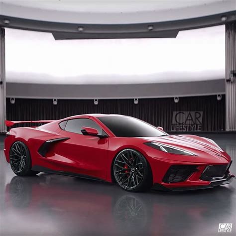 The 2020 Corvette C8 Stingray Lowered With Some Aero And Some New