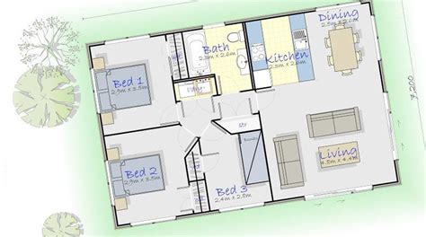 Weka 3 Bedroom Homes 3brm 80m2 From Panelwood Homes Floor Plans