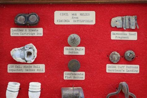 Relic Board Sold Civil War Artifacts For Sale In Gettysburg