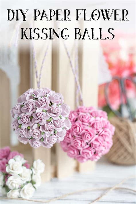 Maybe you would like to learn more about one of these? Paper Flower Kissing Ball Tutorial - DIY Wedding Paper ...