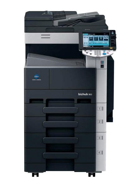 Download the latest drivers, manuals and software for your konica minolta device. Konica Minolta bizhub 363 - Konica Minolta copiers Chicago - Black and white MFP copiers - Used ...
