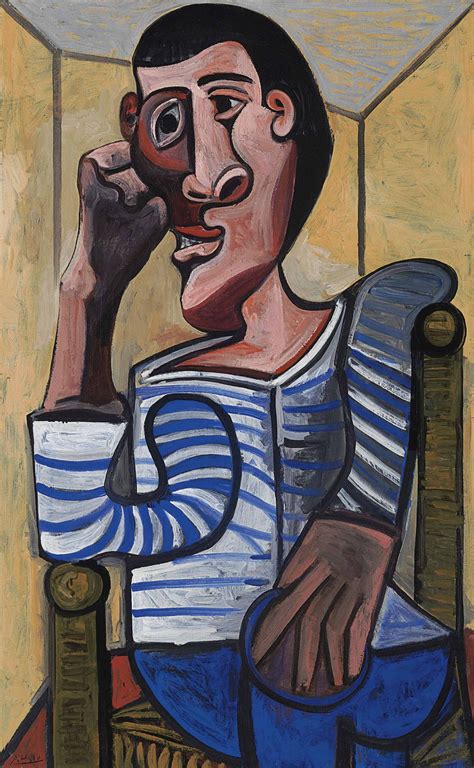 Pablo Picasso The Sailor 1943 Pablo Picasso Paintings Picasso