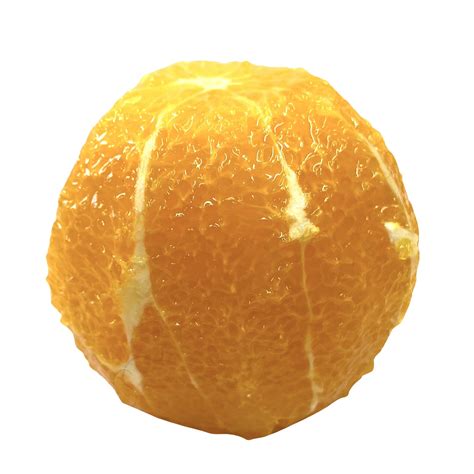Oranges Peeled Skin Off Navel Orange Peeled Fresh In House