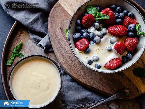 I make it all the time because it's requested all the time! Low-Carb Crème Anglaise | KetoDiet Blog