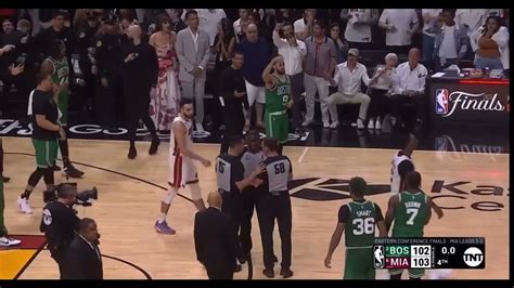 Derrick White Hits Insane Buzzer Beater Game Winner In Game 6 Vs Heat To Force Game 7 Youtube
