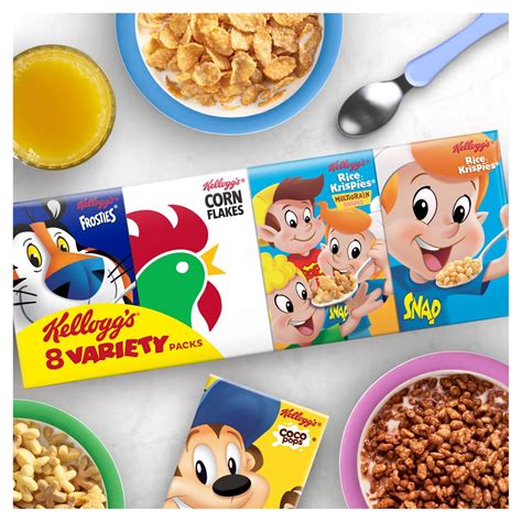 Kelloggs Variety Pack Breakfast Cereal 200g Zoom