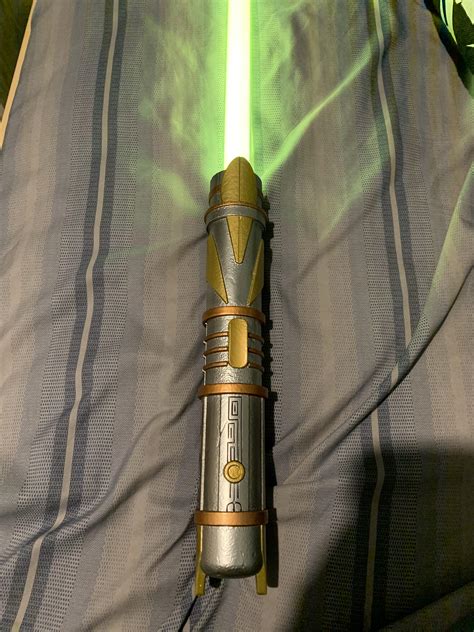 Built My First Lightsaber Last Week Went For A Jedi Sentinel Look And