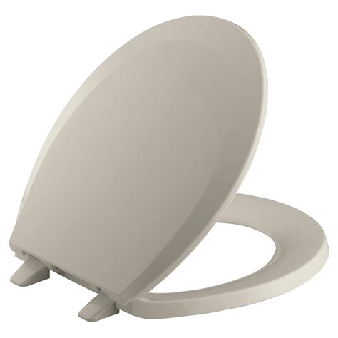 Kohler Lustra With Quick Release Hinges Round Front Toilet Seat