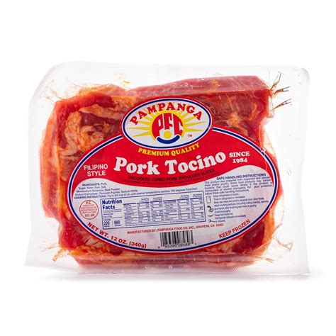 Pampanga Pork Tocino Frozen Weee