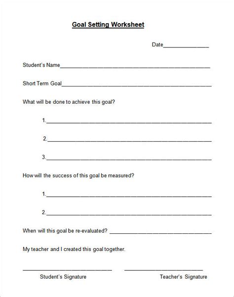 Personal development plan templates 19 free word excel pdf formats. printable-word-doc-pdf-template-Goal-Setting-Worksheet ...