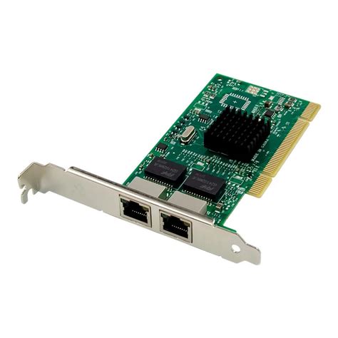 Pci Dual Port Gigabit Server Network Card Chip Intel 82546eb Pro 1000mt