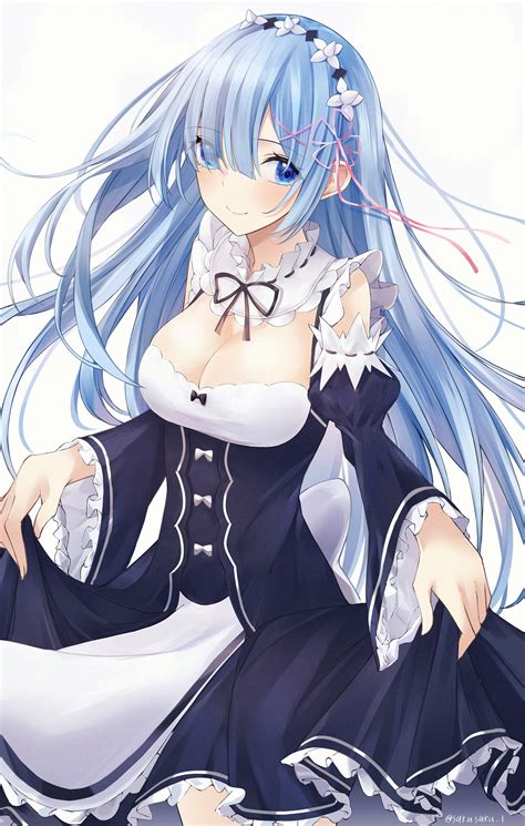 Media Long Haired Rem Rrezero