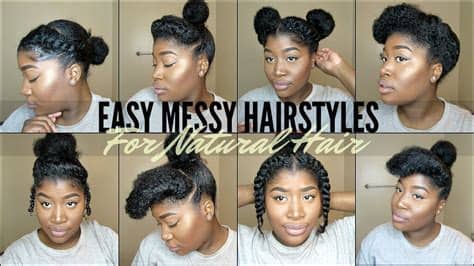 We can wear it cropped, bobbed, long, and we can't forget the wealth of textures. 8 QUICK & EASY NATURAL HAIRSTYLES FOR 4 TYPE NATURAL HAIR ...