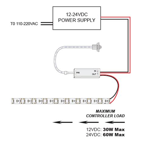 Arduino light sensor circuit using ldr. Motion Sensor Switch for Low Voltage LED Lights, 12-24VDC