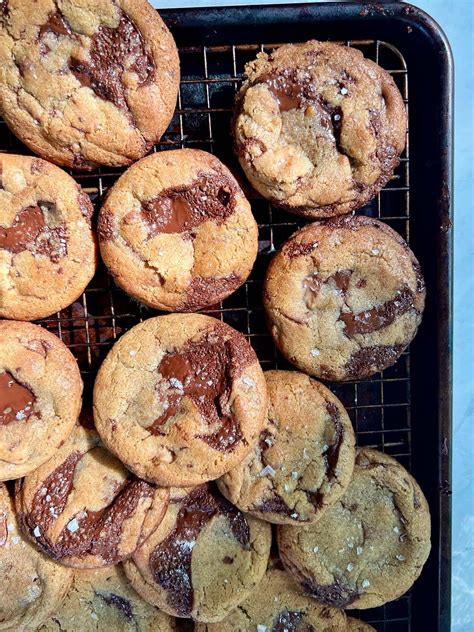 The Best Brown Butter Chocolate Chip Cookies With Toffee Lions Bread