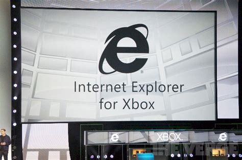 Internet Explorer For Xbox Arriving This Fall Includes Kinect And