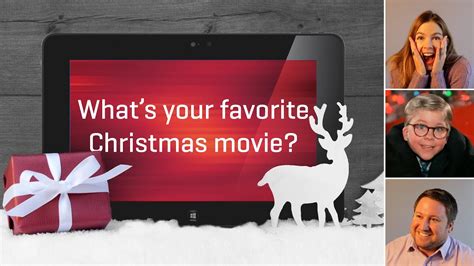 Whats Your Favorite Christmas Movie Youtube