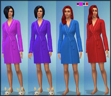 Mod The Sims Female Robe Recolours