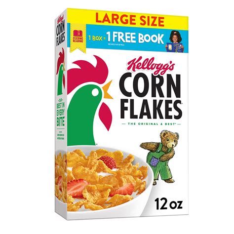 Buy Kelloggs Corn Flakes Breakfast Cereal 8 Vitamins And Minerals