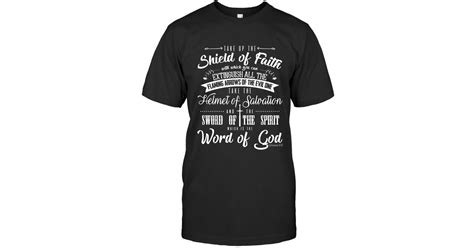 Ephesians 616 Scripture Bible Verse Shirt For Men And Women
