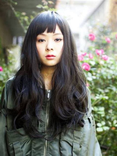 Japanese Long Hairstyles Latest Long Straight Japanese Hairstyles