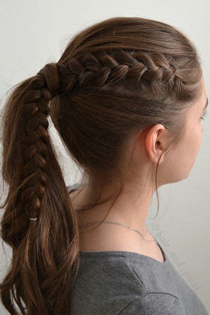 pretty and easy long hairstyles for school girls braid long hairstyles brown l… girls school