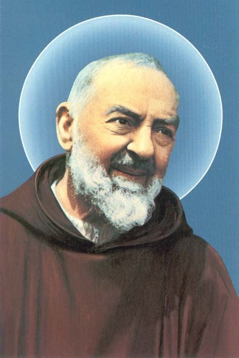 Saint Pio De Pietrelcina Padre Pio Prêtre Ofm Capucin 1887 1968