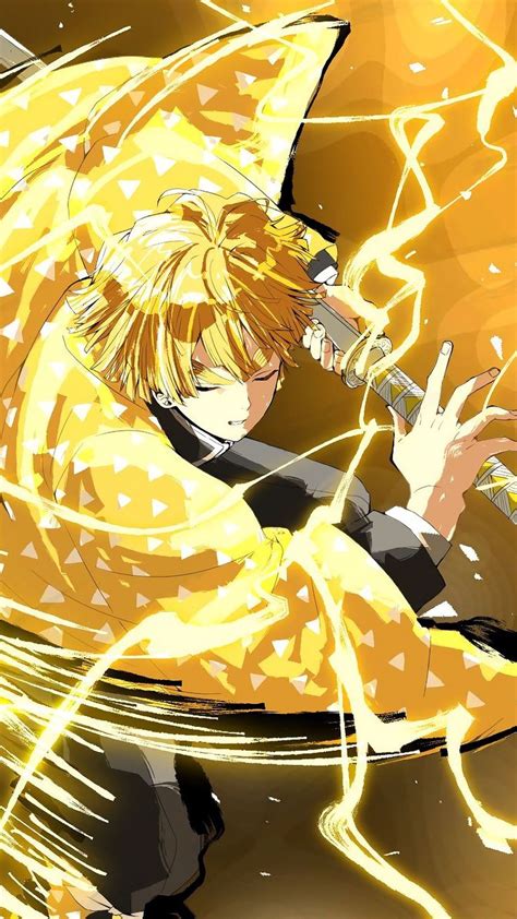 Kimetsu no yaiba and download freely everything you like! Zenitsu Demon Slayer Image | Anime demon, Anime wallpaper ...