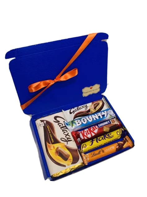 Lindt Cadbury Dairy Milk Chocolate Gift Box Hamper Personalise Birthday