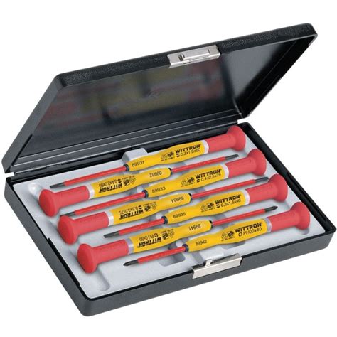 Wittron Insulated Precision 7 Piece Screwdriver Set