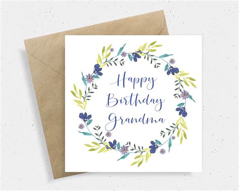 Grandma Birthday Card Happy Birthday Hong Kong Ubicaciondepersonas