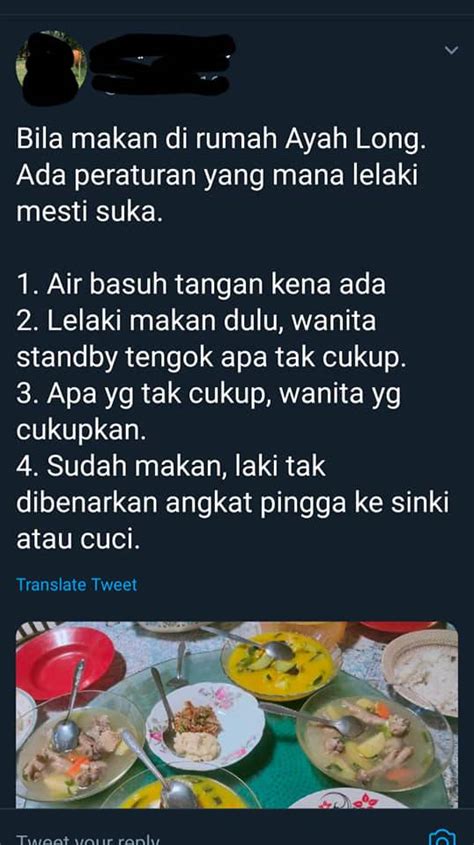 Pada artikel ini akan dibahas beberapa hal yang berkaitan dengan topik tersebut, di antaranya Dah Tak Relevan Budaya Lelaki Makan Dulu, Wanita Standby ...