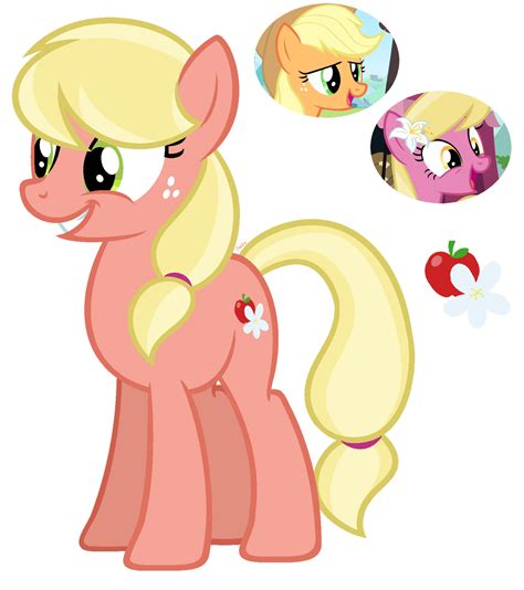 Mlp Fusion Applejacklily Valley By Cherrycandi On Deviantart