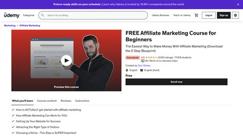 Best Affiliate Marketing Courses Free And Paid