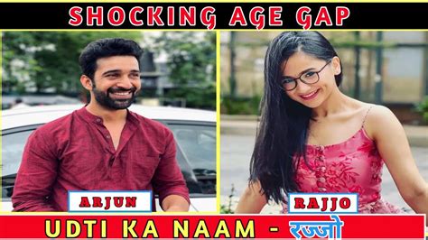Udti Ka Naam Rajjo Cast Age Gap Arjun Rajjo Socking Age Gap Rajjo Arjun Trts